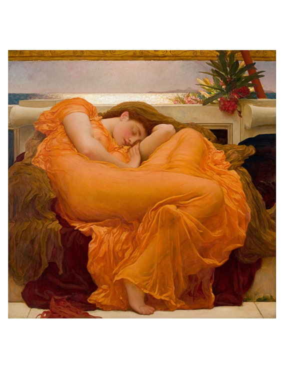 Лейтон фредерик картина пылающий июнь