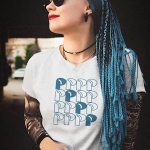 PPPP, Pigeons Playing Ping Pong, Graphic T-shirt, Unisex Comfort Colors, Music Festival Tee, Vintage Style Shirt, Hippie Concert Wear, Lot