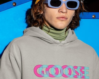 Goose Band Trippy Unisex Hoodie - Psychedelisches weiches Fleece-Sweatshirt, Lot Fan Geschenk, mittelschwerer Pullover, Musik Festival Bekleidung