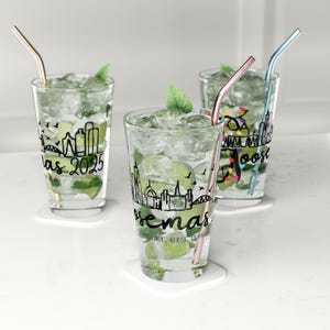 Goosemas 2025 Fan Pint Glass - Goose the Band Beer Glass, Providence Rhode Island, Music Lovers, Band Merchandise, Collectible Pint. 16oz