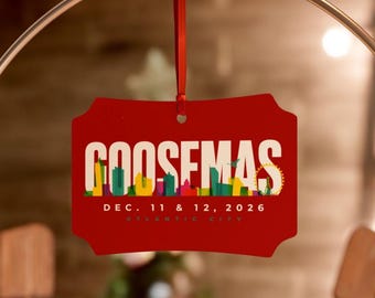 Goosemas 2026, Goose the Band ornament, holiday, Christmas
