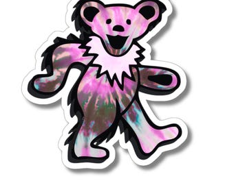Grateful Dead Stickers – 6-Piece Vinyl Decal Pack With Steal