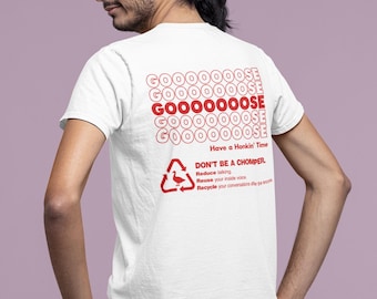 Goose the Band, Take out bag, Don't be a chomper, lot, fan art, Unisex Garment-Dyed T-shirt