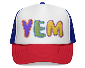 YEM Phish Trucker Hat - Foam Cap for Festival and Show, Unisex Lot Accessory, You Enjoy Myself