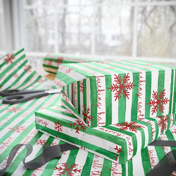 Swear Word Holiday Wrapping Paper Wrapping Papers | Adult Funny Curse Word Gift Wrap