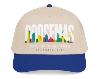 Goosemas 2026, Atlantic City, Goose the Band, Unisex Mid Profile Baseball Cap
