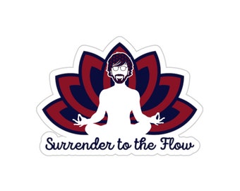 Die-Cut Sticker Indoor/Outdoor Trey Anastasio, Phish, Lotus, Yoga