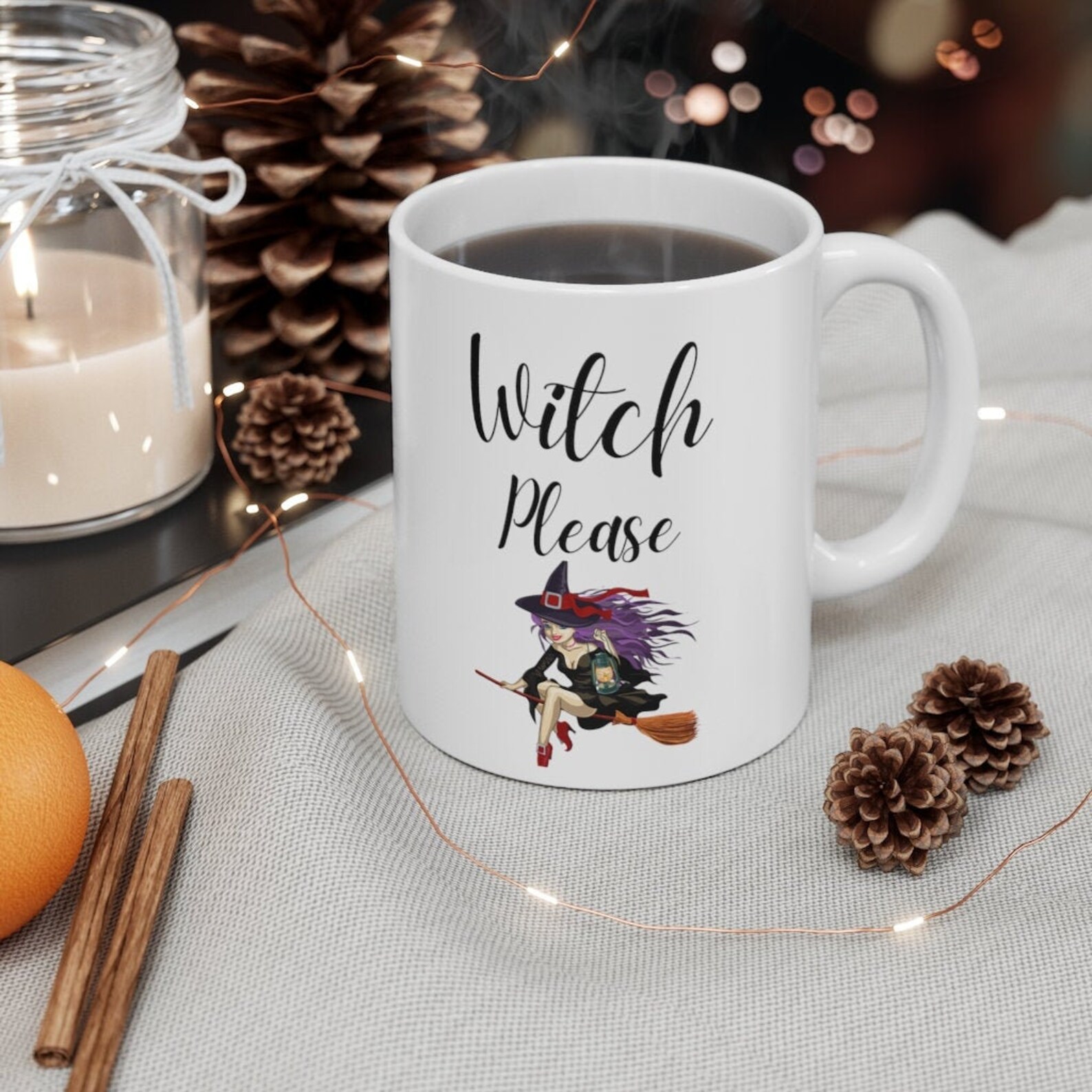 Witch Please Mug Witch Mug Witchy Mug Witch Cup Witchy Etsy