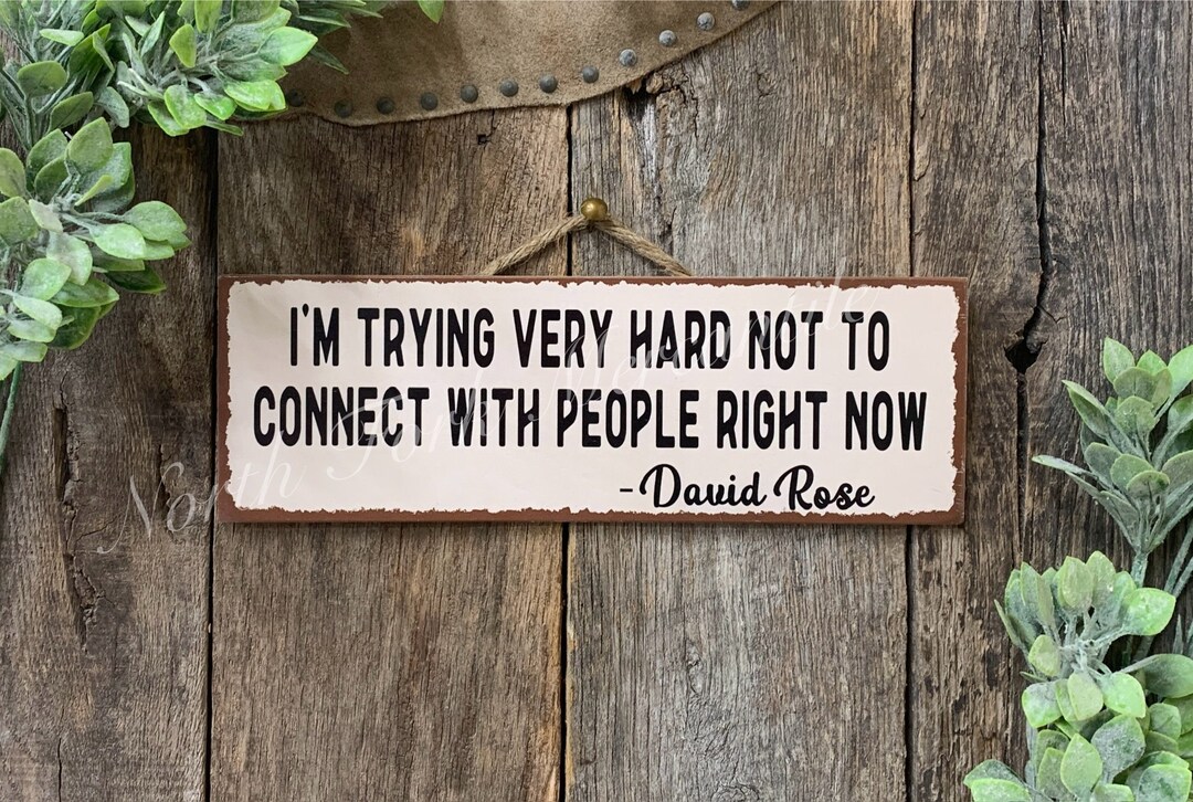 I'm Trying Very Hard Not to Connect With People Right Now, Office Decor ...
