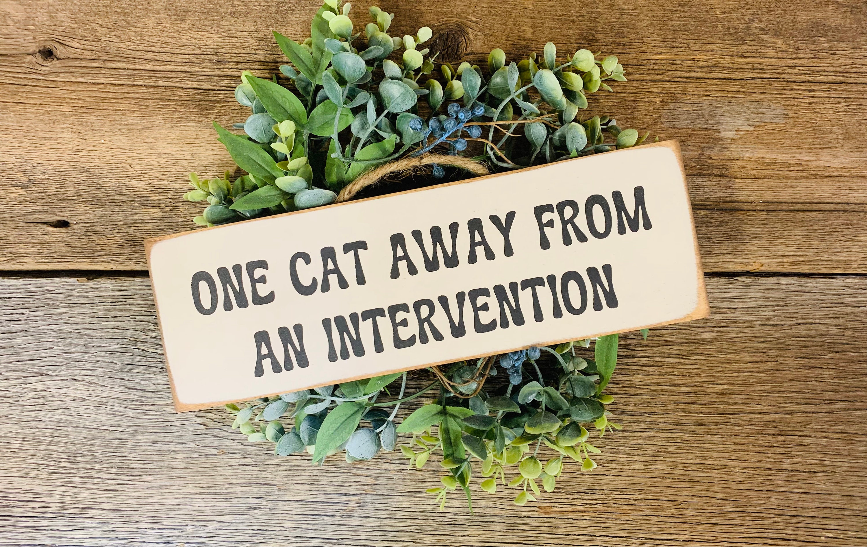 Intervention Sign - Etsy