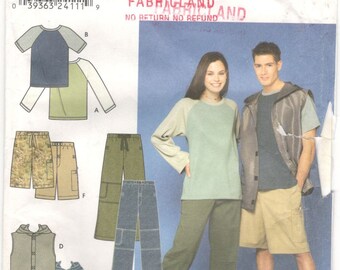 simplicity 3891 mens cargo pants