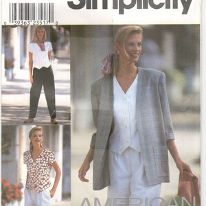 Simplicity 5642 Misses Dress, Top, Capri Pants,shirt or Jacket Size 6-12 /  Simplicity 7163 Women's Design Your Own Dress SIZE: 26W-32W 