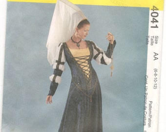 Princess Gown &amp; Belt Mccall's 6940 Uncut Pattern - Etsy