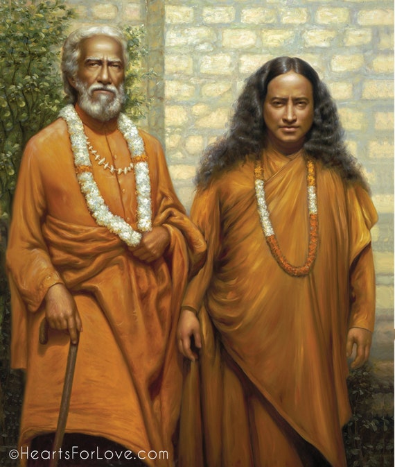 Immagine Rara Di Paramahansa Yogananda Con Swami Yukteswar Etsy