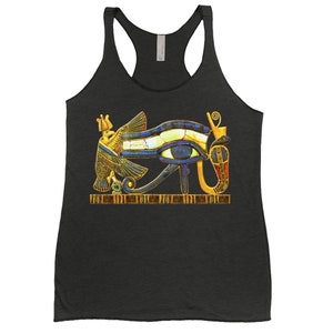 El ojo que todo lo ve para la protección, la buena fortuna y las bendiciones. Hearts For Love Tank Tops