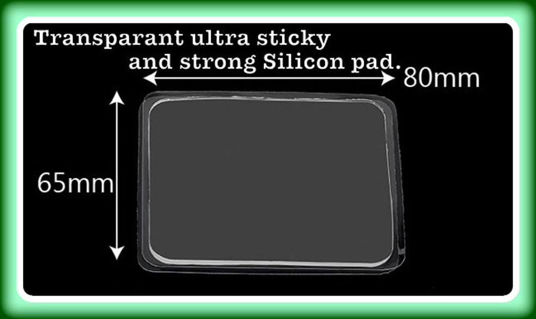Transparent Sticky Silicone Gel Pads 3 Pads Etsy