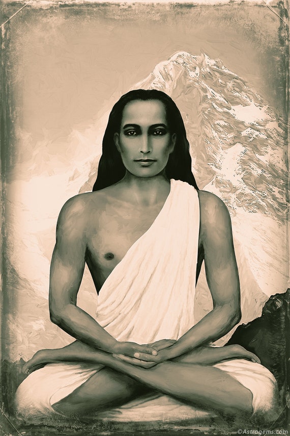 Mahavatar Babaji in Lotus Posture in Himalayas. Daguerro - Etsy Singapore Mahavatar Babaji in Lotus Posture in Himalayas. Daguerro - Etsy Singapore