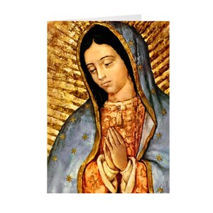 Onze-Lieve-Vrouw van Guadalupe, opvouwbare wenskaarten met verhaal