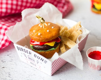 Burger Cupcake Kit