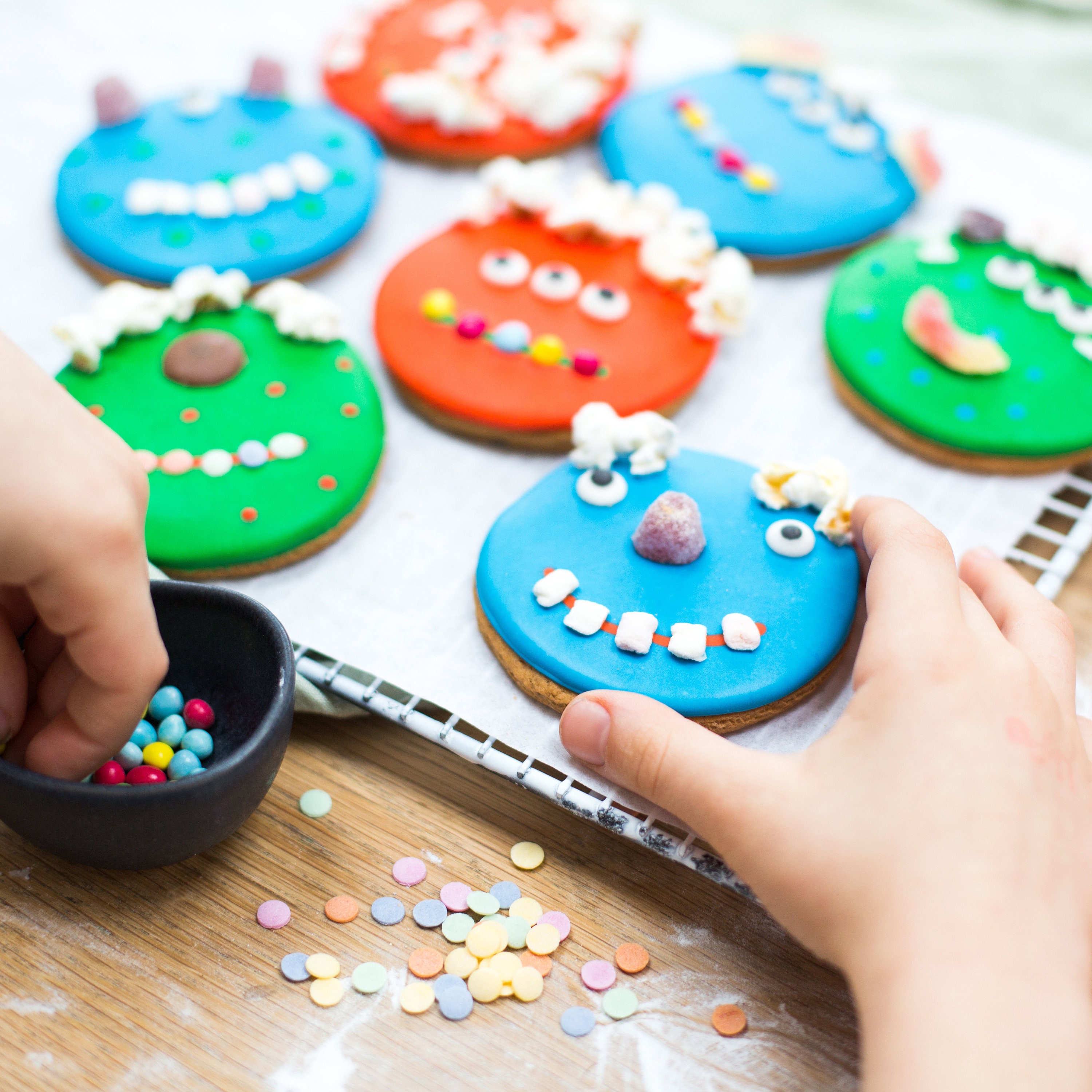 Mmmm Monster Biscuit Baking And Craft Kit Gift Etsy