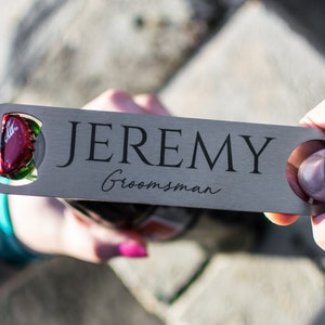 Groomsmen Gift - Personalised Name Bottle Opener