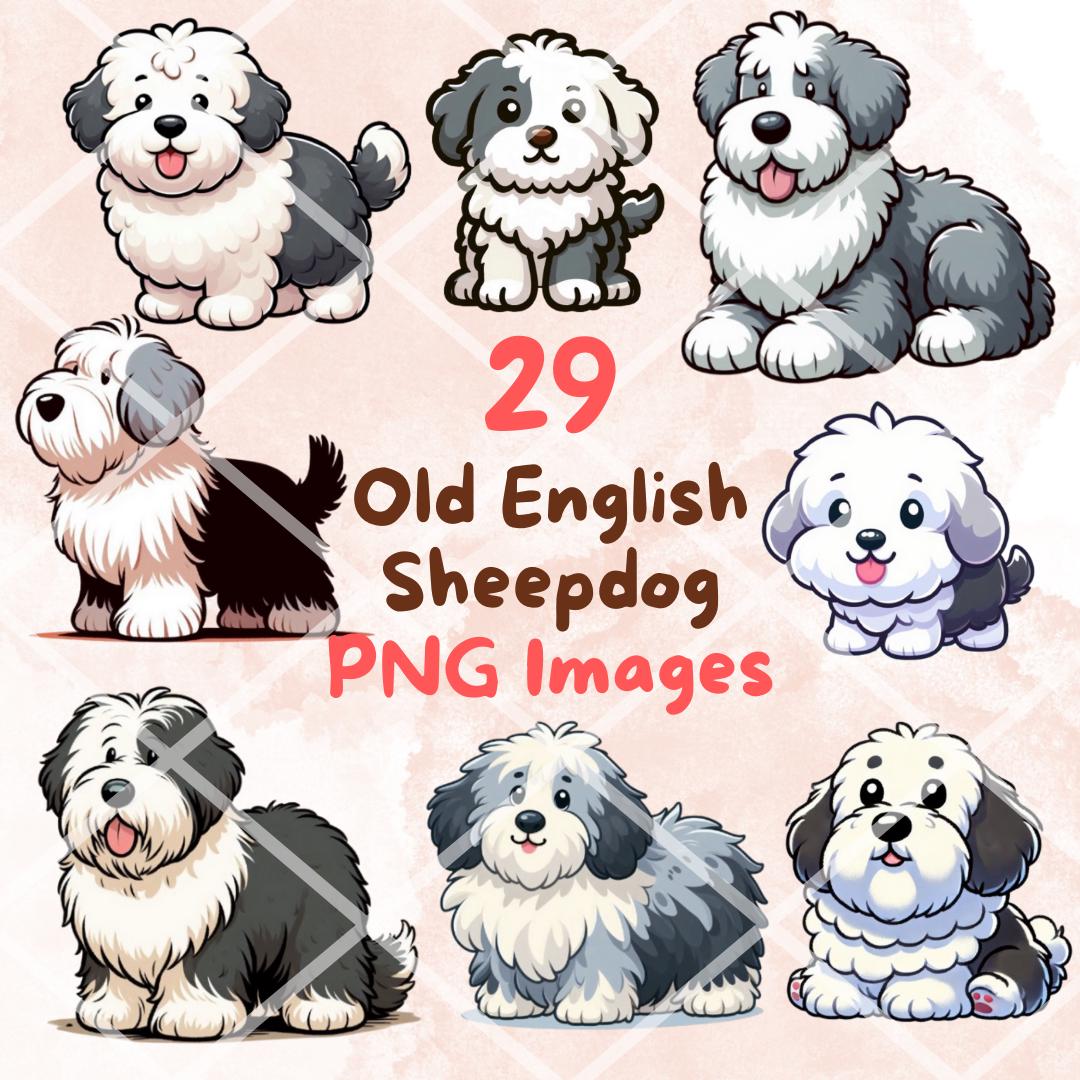 Kawaii Old English Sheepdog Clipart 29 PNG Puppy Stickers digital kawaii-old-english-sheepdog-clipart-29-png-puppy-stickers-digital