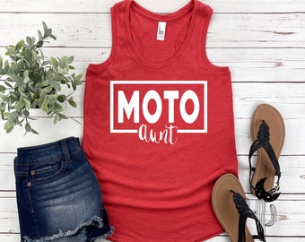 Motocross Aunt Heart Leggings