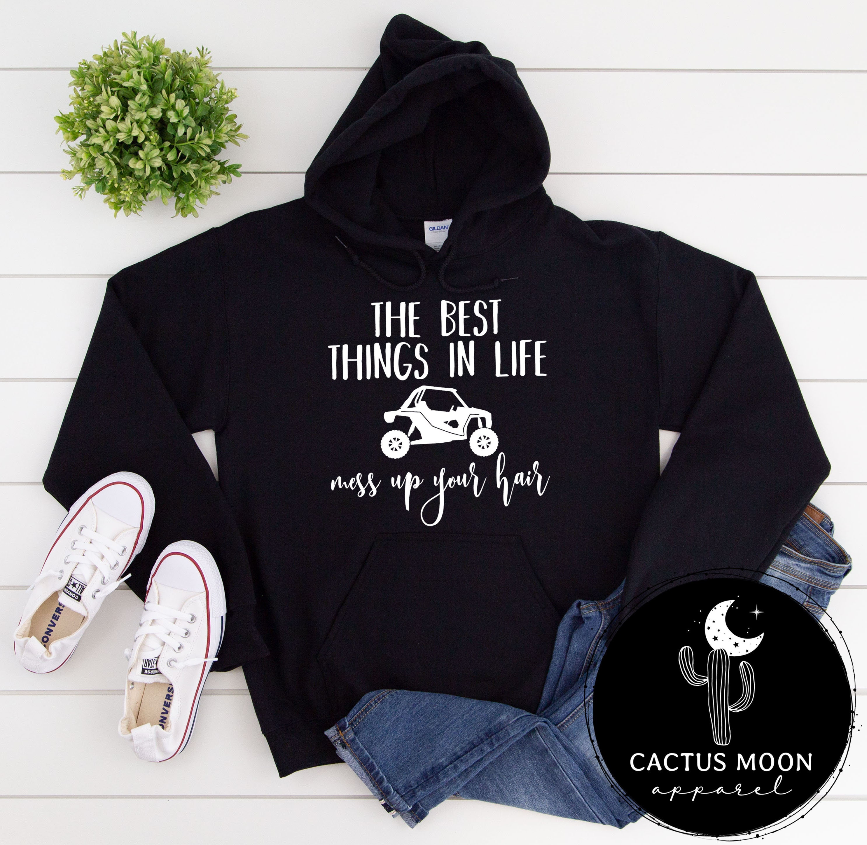 The Best Things In Life Mess Up Your Hair Snowmobiling T-Shirt The Best Things In Life Mess Up Your Hair Snowmobiling T-Shirt