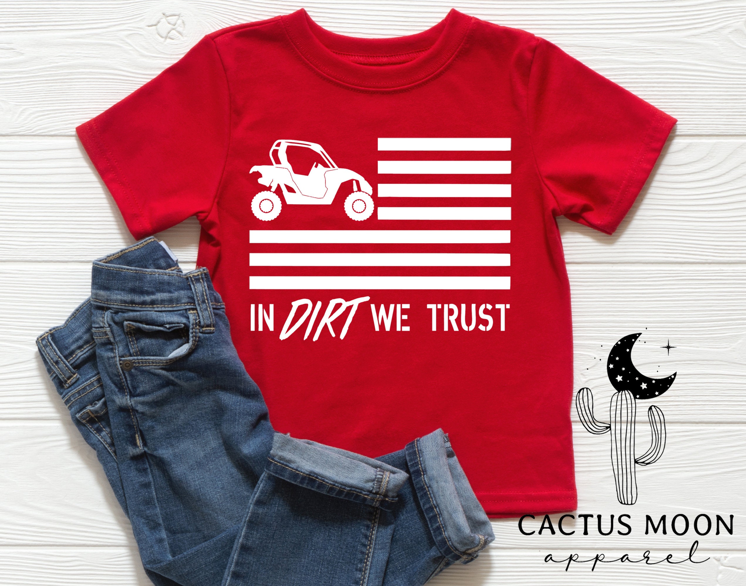In Dirt We Trust UTV Sxs 4th of July Shirt Infant Bodysuit - Etsy
