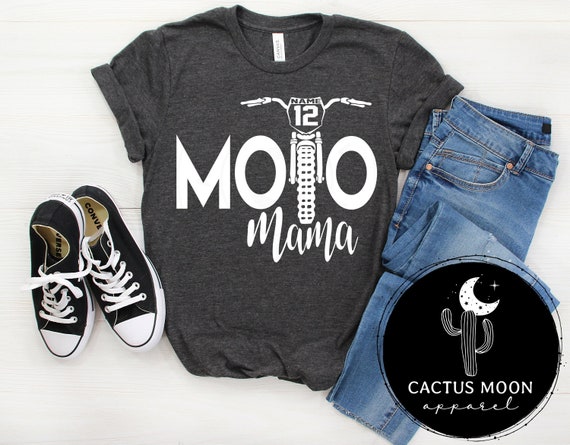 Moto Mama Personalized Dirt Bike Shirt, Add Your Rider Name and Number to  the Bike Unisex Short Sleeve V-neck or Long Sleeve Race Shirt - Etsy Canada