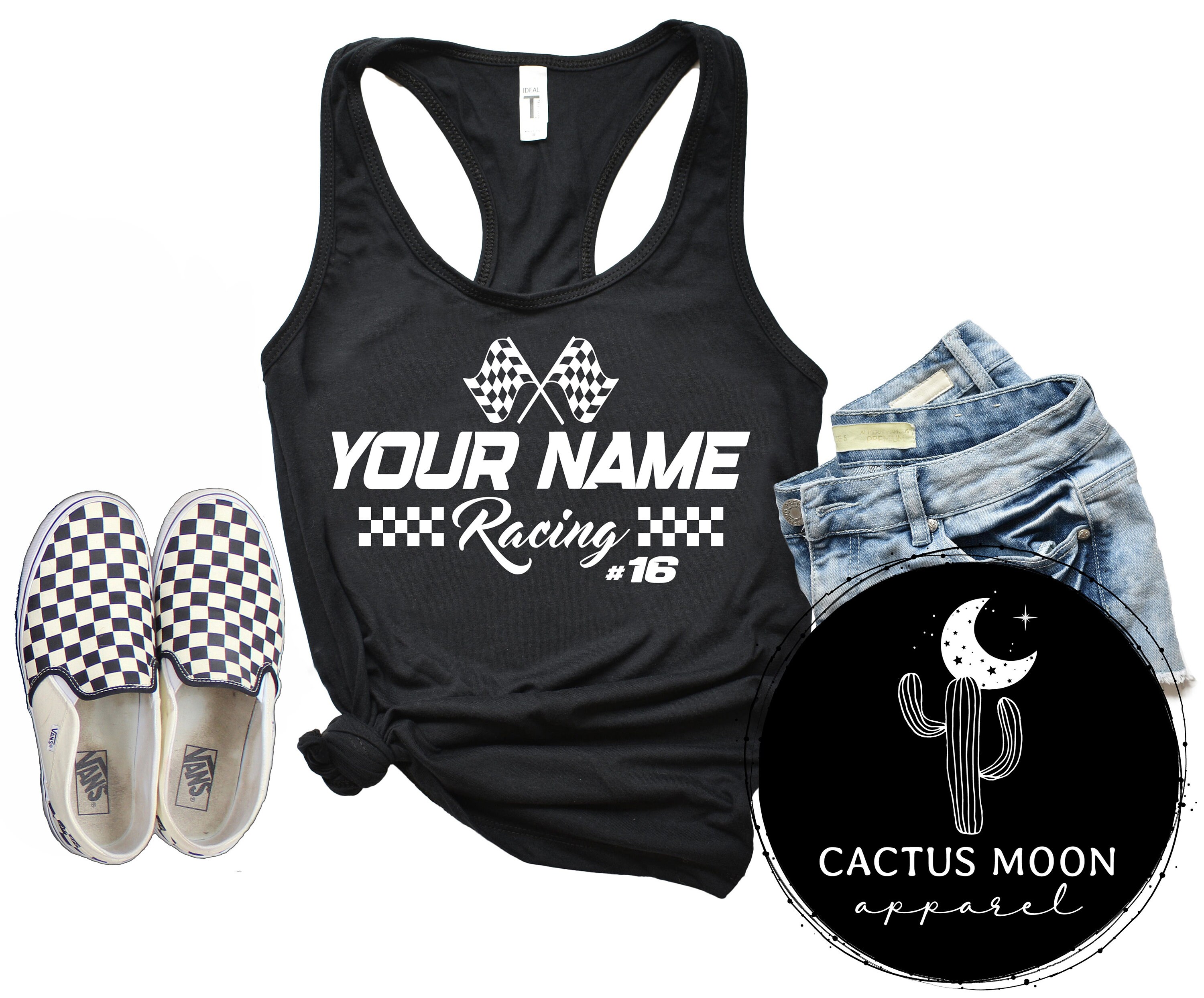custom made race shirts
