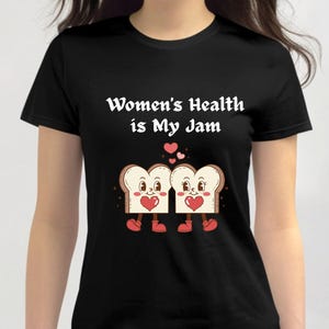 Frauengesundheits-Shirt, Frauengesundheits-Krankenschwester-Shirt, Frauengesundheits-Krankenschwester-Praktiker, Obgyn, WHEP Geschenk, Ob Krankenschwester, Frauengesundheit ist meine Marmelade