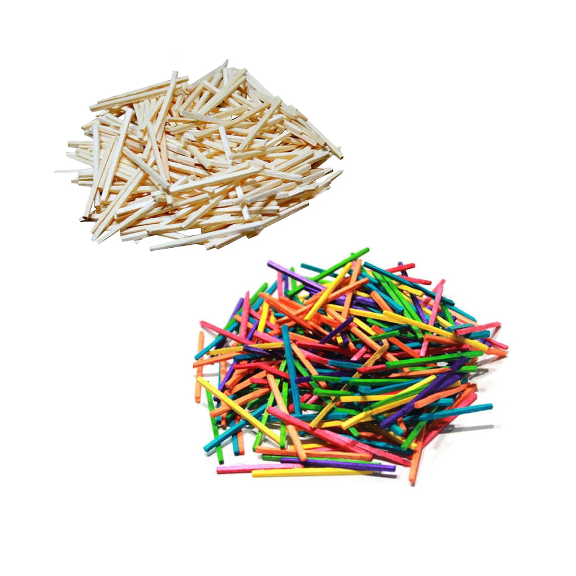 48mm Match Sticks in Bulk Art/CraftWood color 100g Multi Etsy