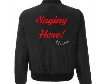 CUSTOM LISTING Cheer Mom Bomber Jackets