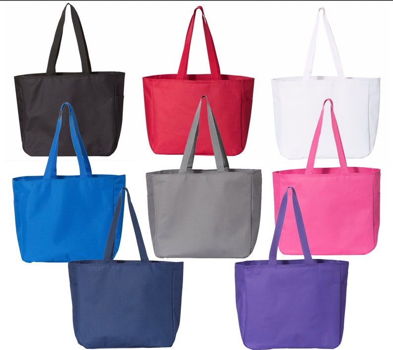 Bachelorette Bag CUSTOM ANY COLOR Large Canvas Tote Beach Bag Reusable Fun Tote Design Your Own oversized Bag Bridesmaids Canvas Bag