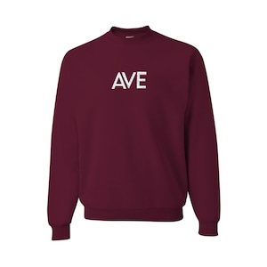 Burgundy Sweatshirt - Etsy