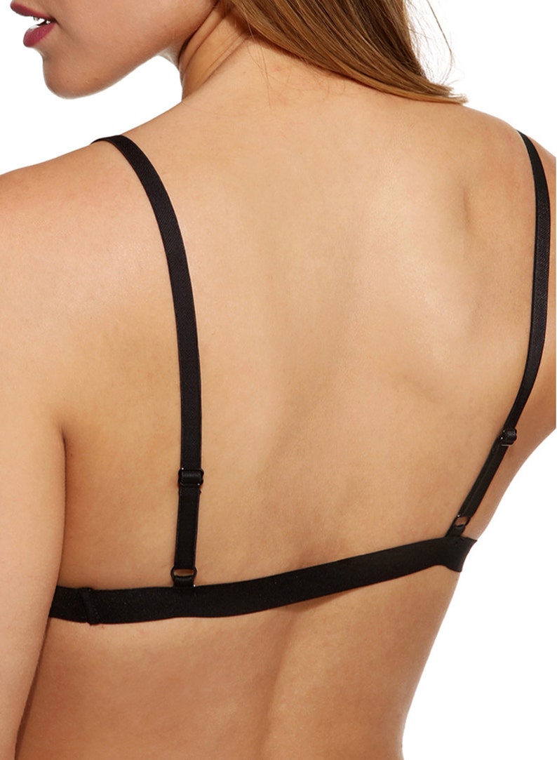 Tropical Fashion Mesh Bralette for Women Teens Sheer Mesh Bralette Palm Tree Pasties Black Sheer Bralette Applique Bra w Adjustable Straps
