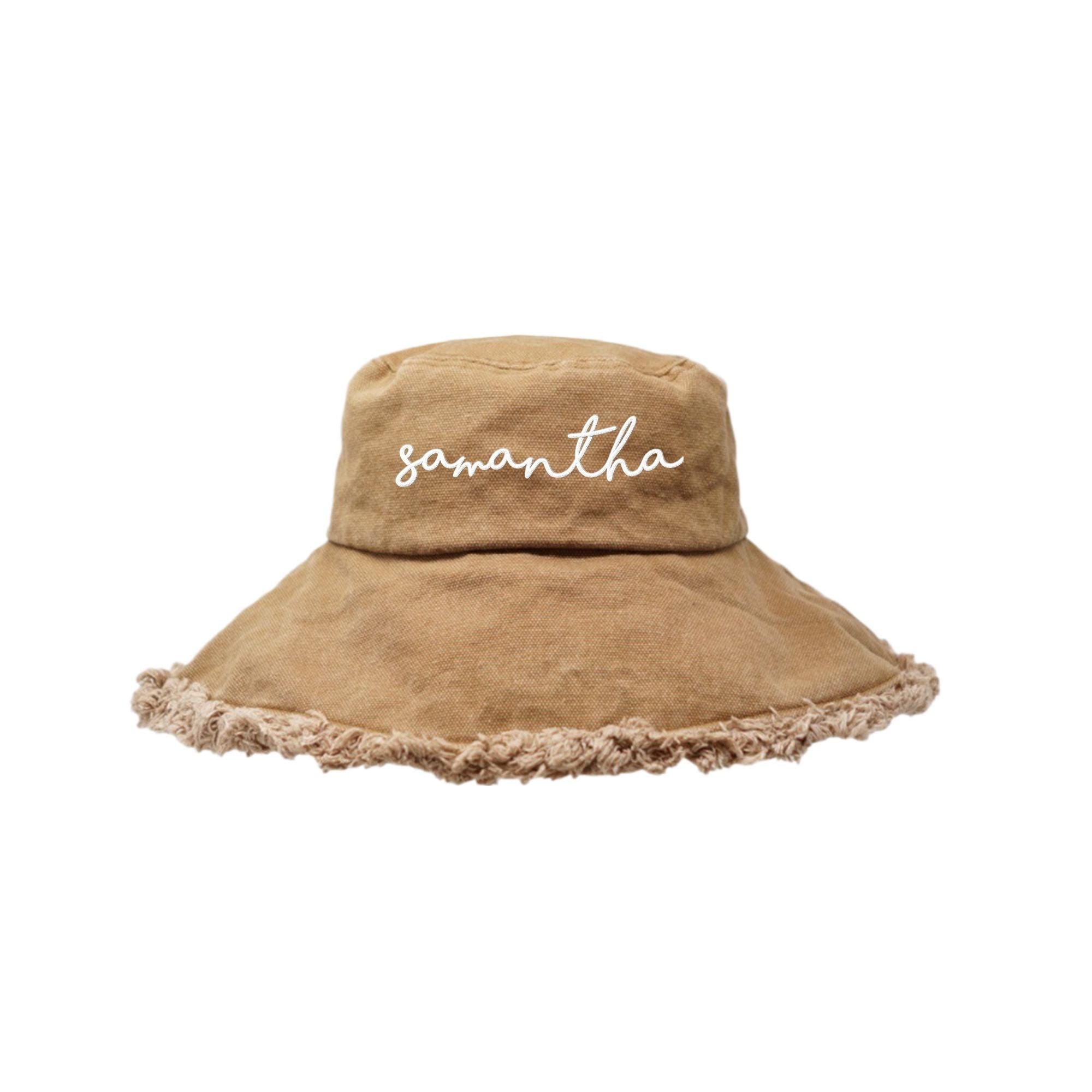 Bucket Hat Frayed - Etsy display picture 1