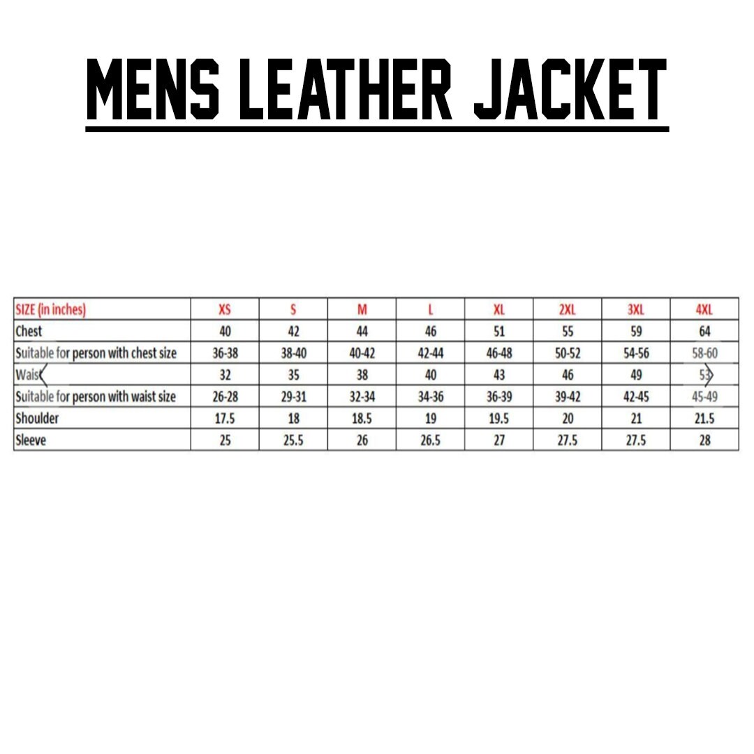 Custom Text Mens Leather Jacket Personalized Premium Faux Etsy