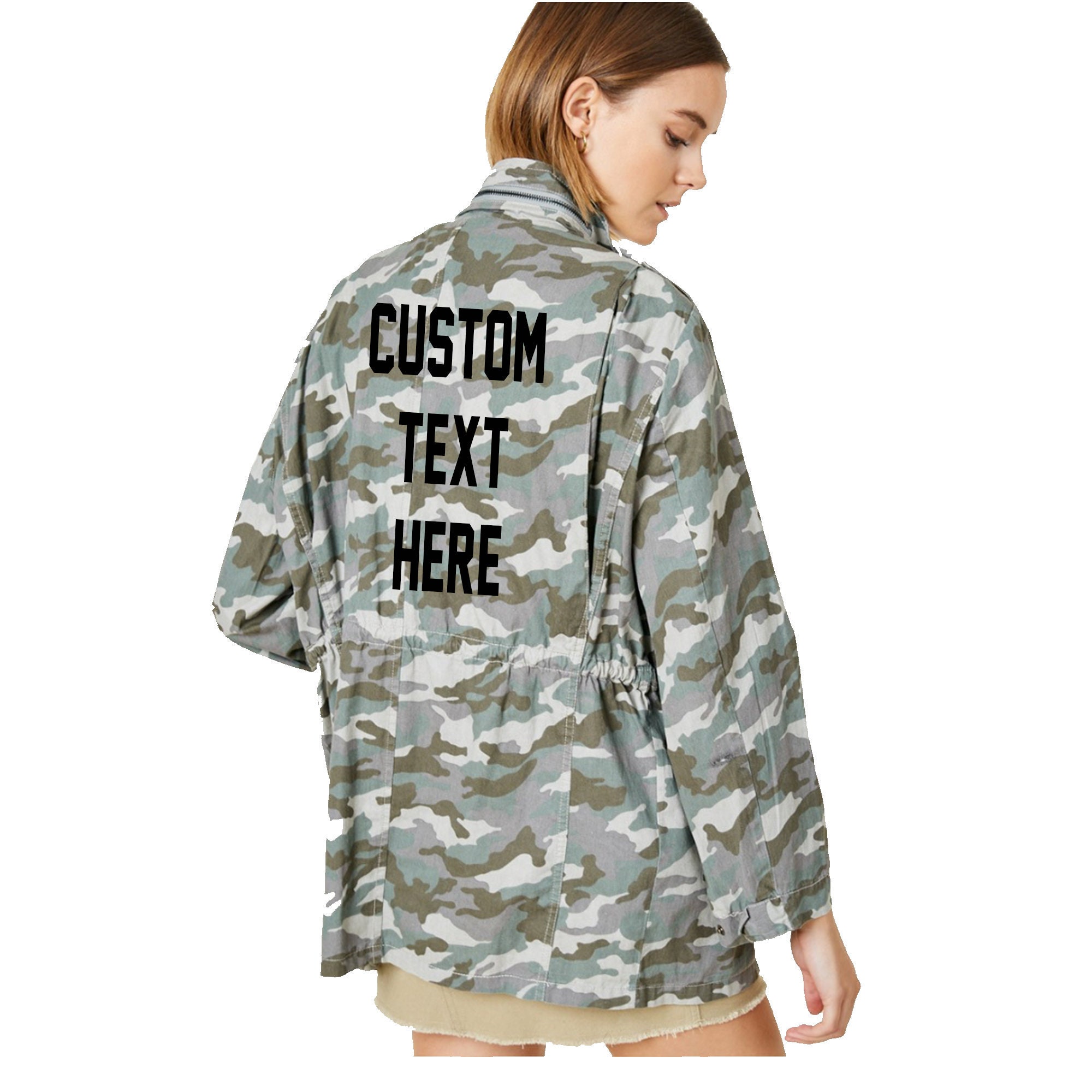 Oversized Camo Etsy Jacket -