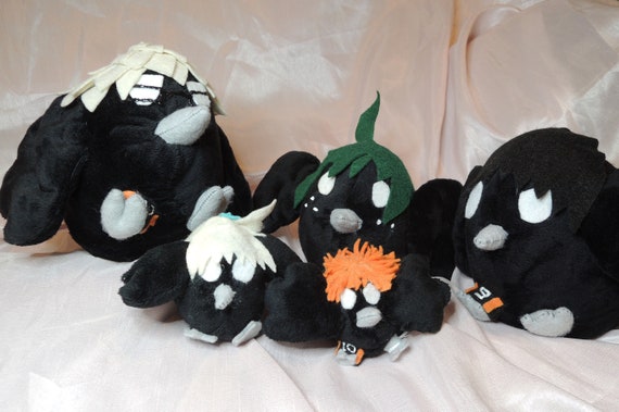haikyuu crow plush