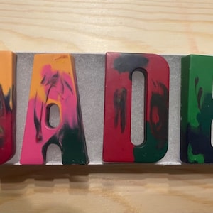 Personalized Crayon Name/ Stocking Stuffer/ Name Crayons/ Kids Birthday Gift/ Crayons/ Custom Crayons/ Names/ Party favors/ Children/ Kids/