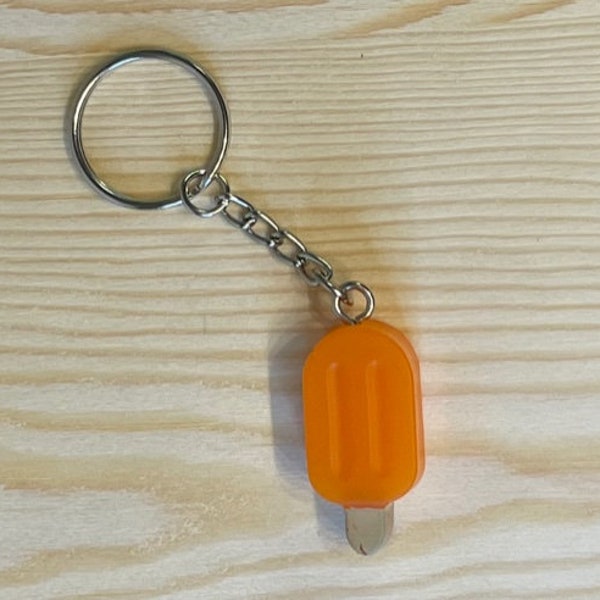 Mini Popsicle Keychain| Popsicle Keychain| Little popsicle key chains| Backpack Charm| Purse Charm