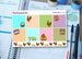 Chicken Full Boxes Washi Functional Planner Calendar Stickers for Homesteading Backyard Farms Super Cute Glossy and Matte Erin Condren-K019 