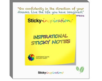 Sticky-inspirations Notes autocollantes inspirantes