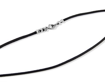 Leather Cord Necklace - Etsy