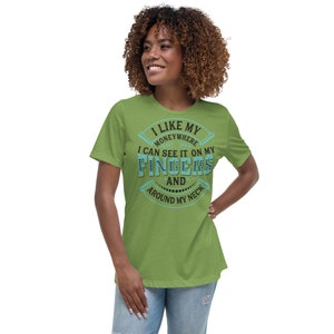 I Like My Money Where I Can See It On My Fingers And Around My Neck Relaxed T-Shirt