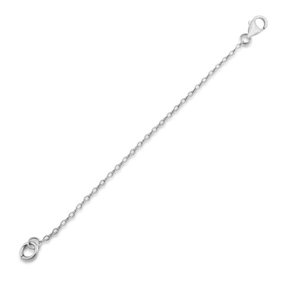 4 Inch Silver Stainless Necklace Extender