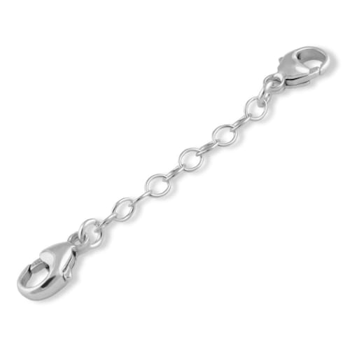 Sterling Silver 1mm Bracelet Safety Chain Safety Chain for Etsy