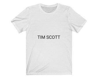 Tim Scott T-shirt à manches courtes en jersey unisexe